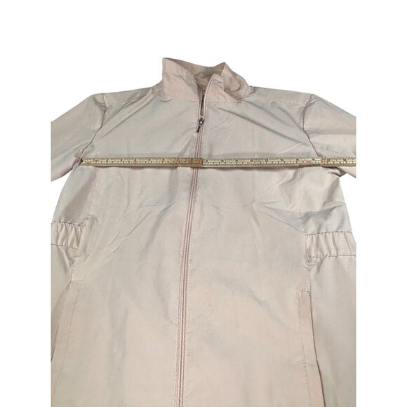 Hang Ten Womens Lightweight Beige Windbreaker Jacket - Size S - Picture 8 of 11
